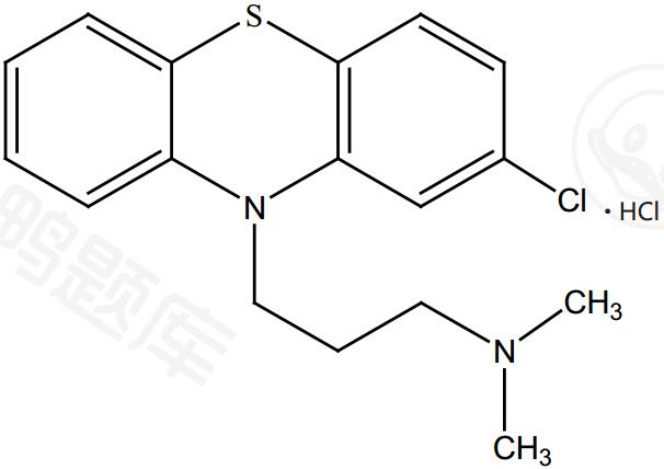 氯丙嗪结构图片